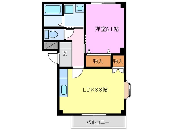 プロスパーの物件間取画像